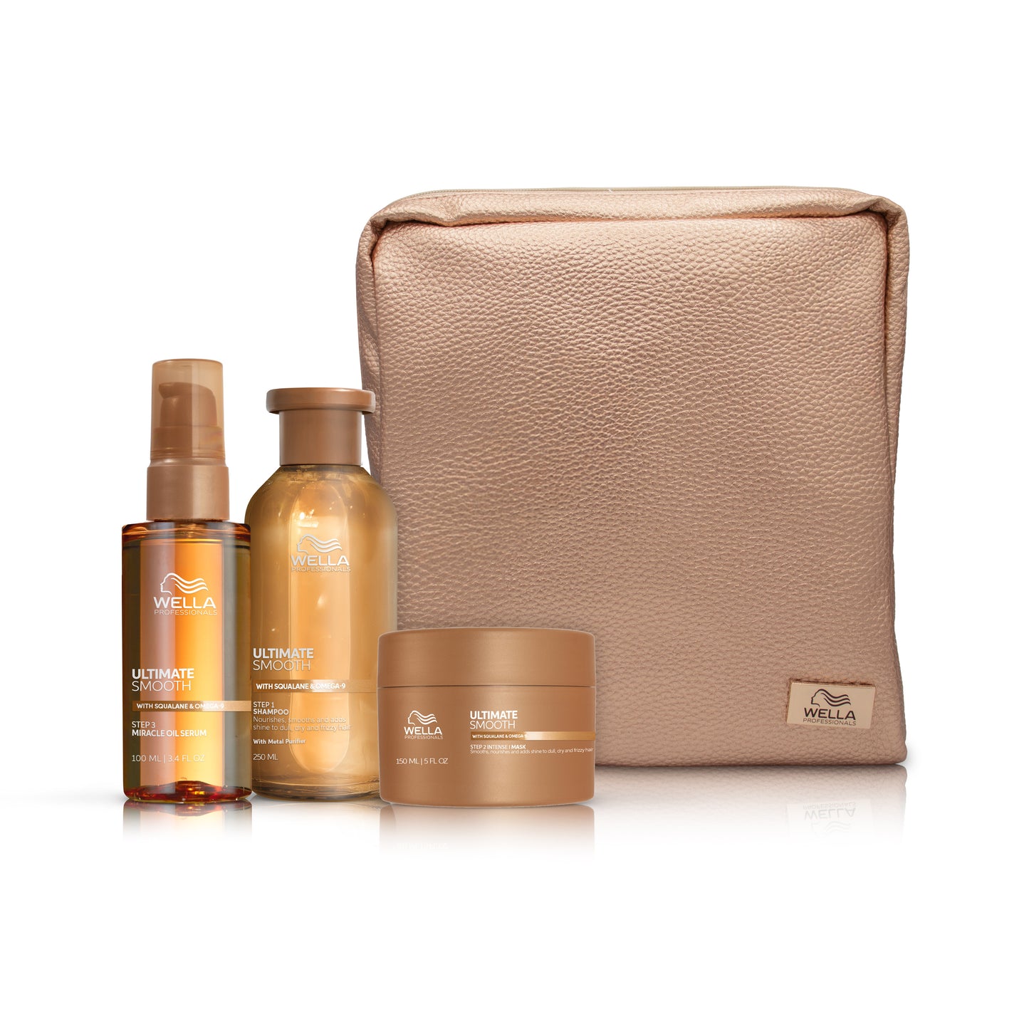 GRATIS SHAMPOO! Por la compra de mascarilla y serum. incluye cosmetiquera