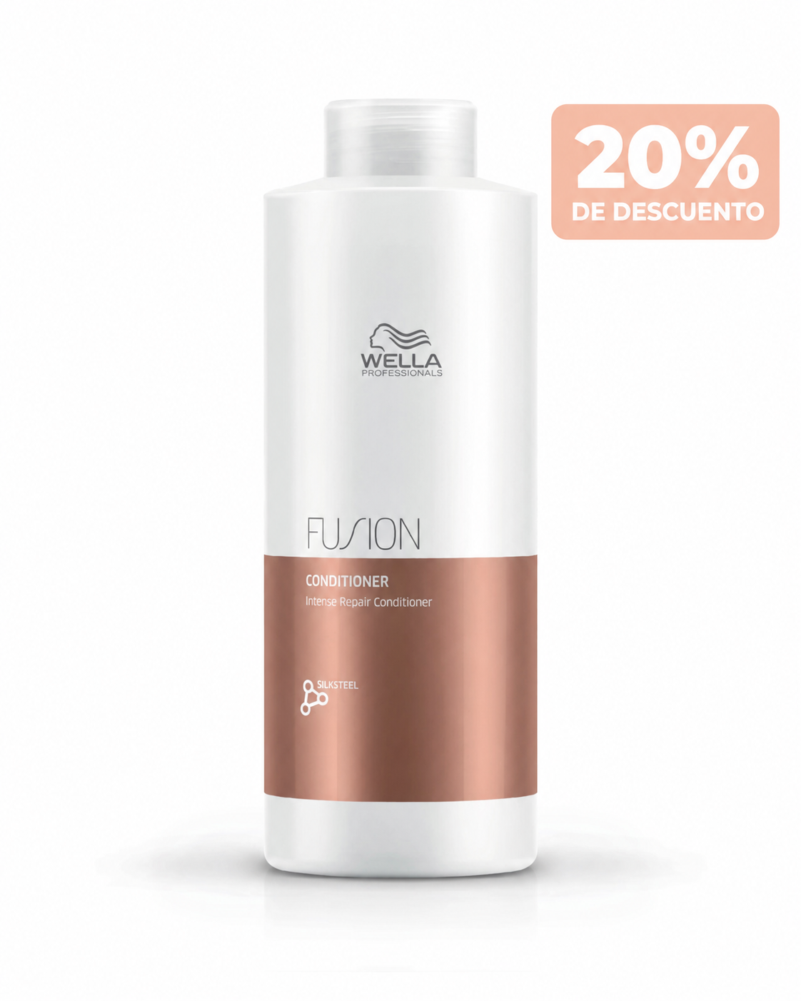 20% en acondicionador Wella Fusion cabellos maltratados 1.000ml