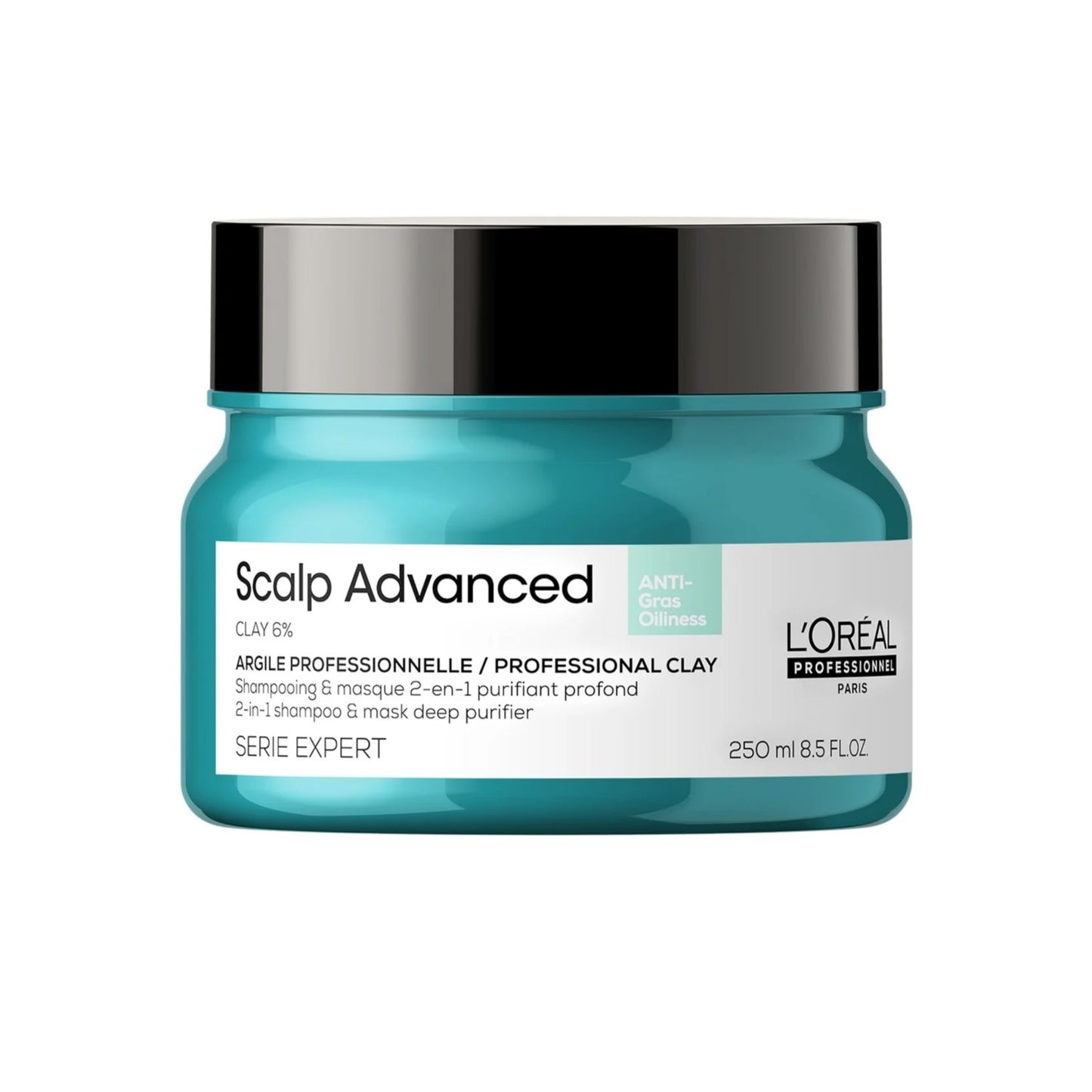 Arcilla Antigrasa 2 en 1 Purificadora 250ml