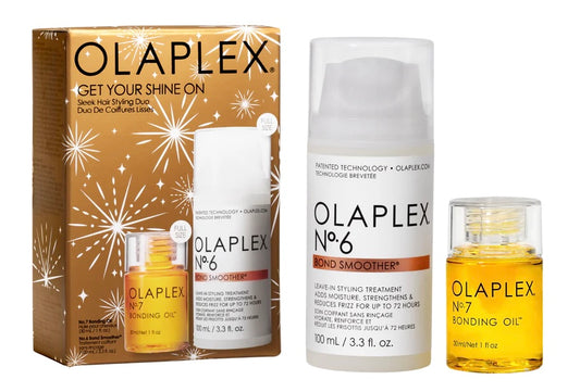 Kit Olaplex N°6 100 ml  control frizz y N°7 30 ml termo protector