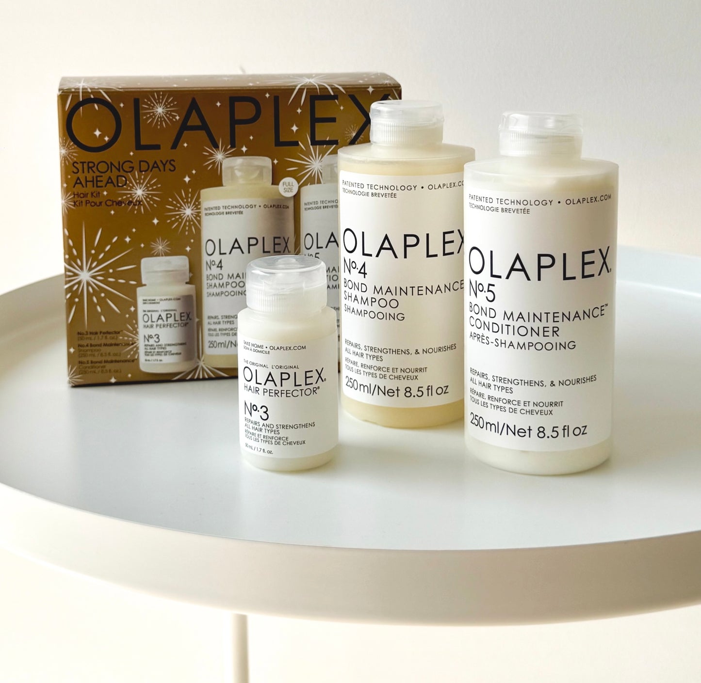 GRATIS paso 3 de 50ml por la compra de shampoo y acondicionador.