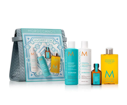 Moroccanoil kit de hidratación y reparación.